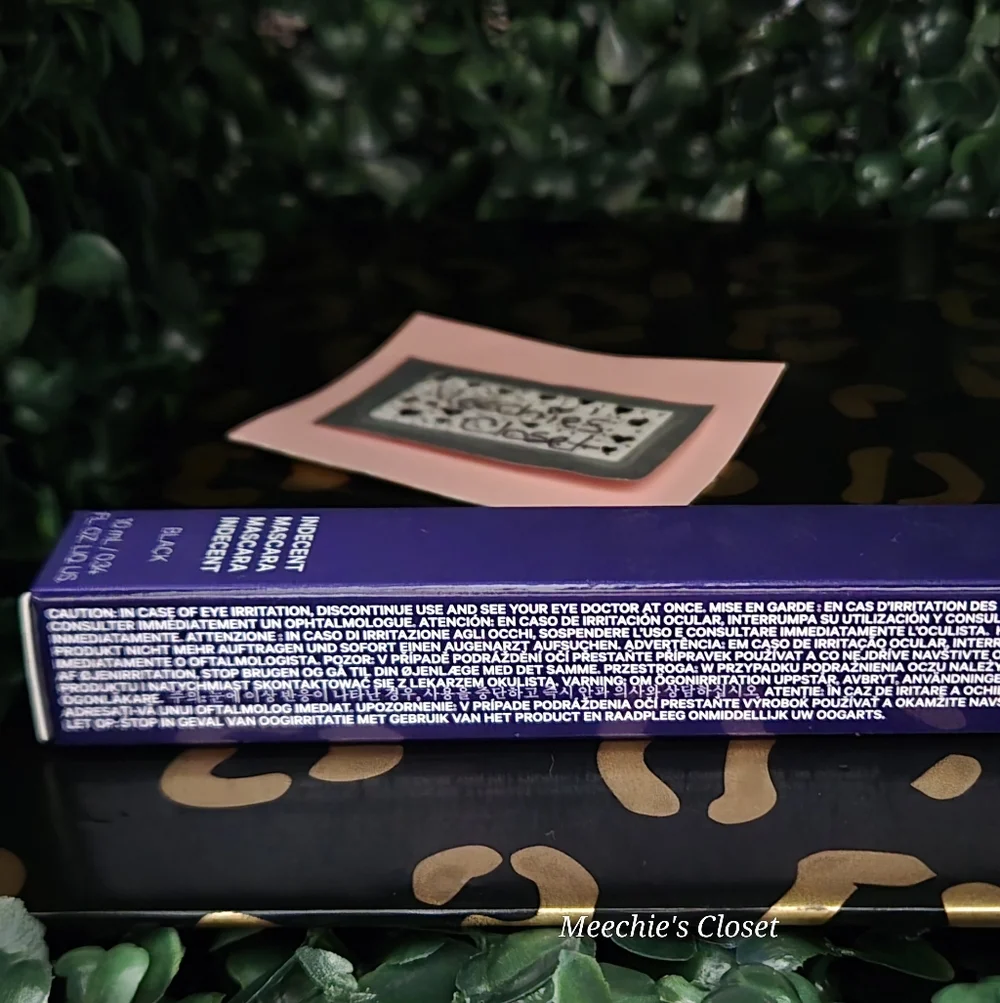 RARE NIB Kevyn Aucoin Indecent Mascara - Full Size Black
